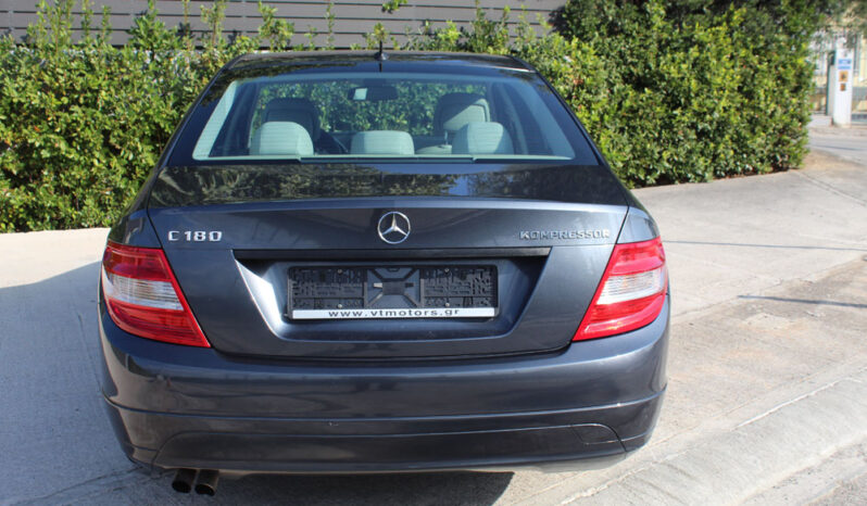 MERCEDES C 180 KOMPRESSOR BlueEFFICIENCY ΔΕΡΜΑ ΕΛΛΗΝΙΚO full