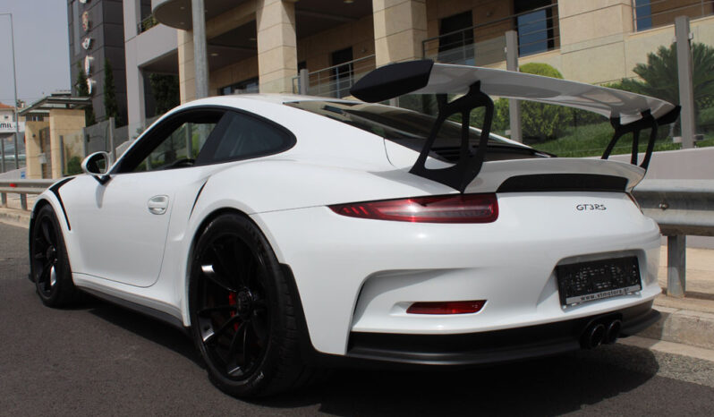 PORSCHE 991 GT3 RS 4.0 LIFT SYSTEM CARBON ACRAPOVIC full