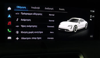 PORSCHE TAYCAN 4S 530HP PANORAMA ΑΕΡΑΝΑΡΤΗΣΗ PERFORMANCE BATTERY ΟΘΟΝΗ ΣΥΝΟΔΗΓΟΥ full