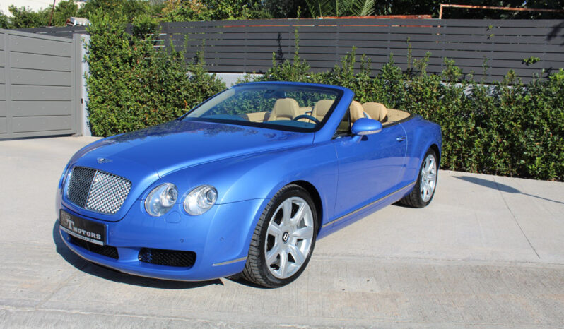 BENTLEY CONTINENTAL GTC CABRIO 6.0 W12 SOFT CLOSE full