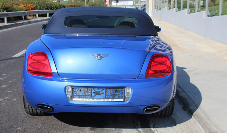 BENTLEY CONTINENTAL GTC CABRIO 6.0 W12 SOFT CLOSE full