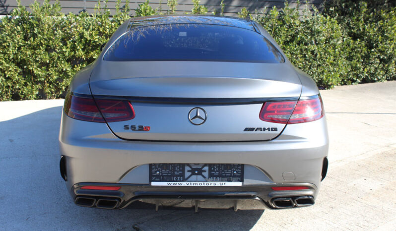 MERCEDES S 63 AMG COUPE 4MATIC PANORAMA CERAMICS CARBON ΕΛΛΗΝΙΚΟ full