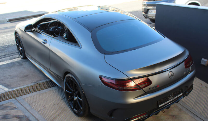 MERCEDES S 63 AMG COUPE 4MATIC PANORAMA CERAMICS CARBON ΕΛΛΗΝΙΚΟ full